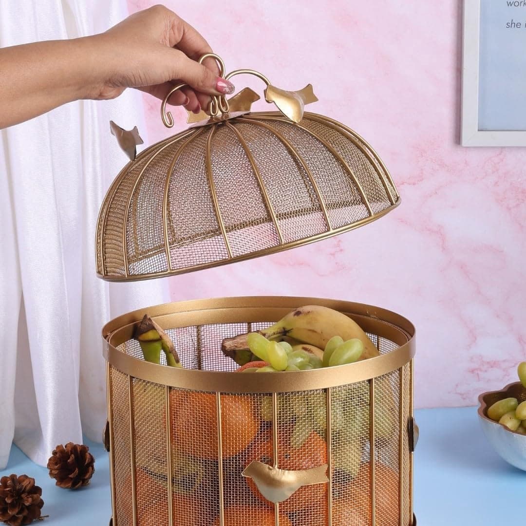 Mesh Food Cover with Tray